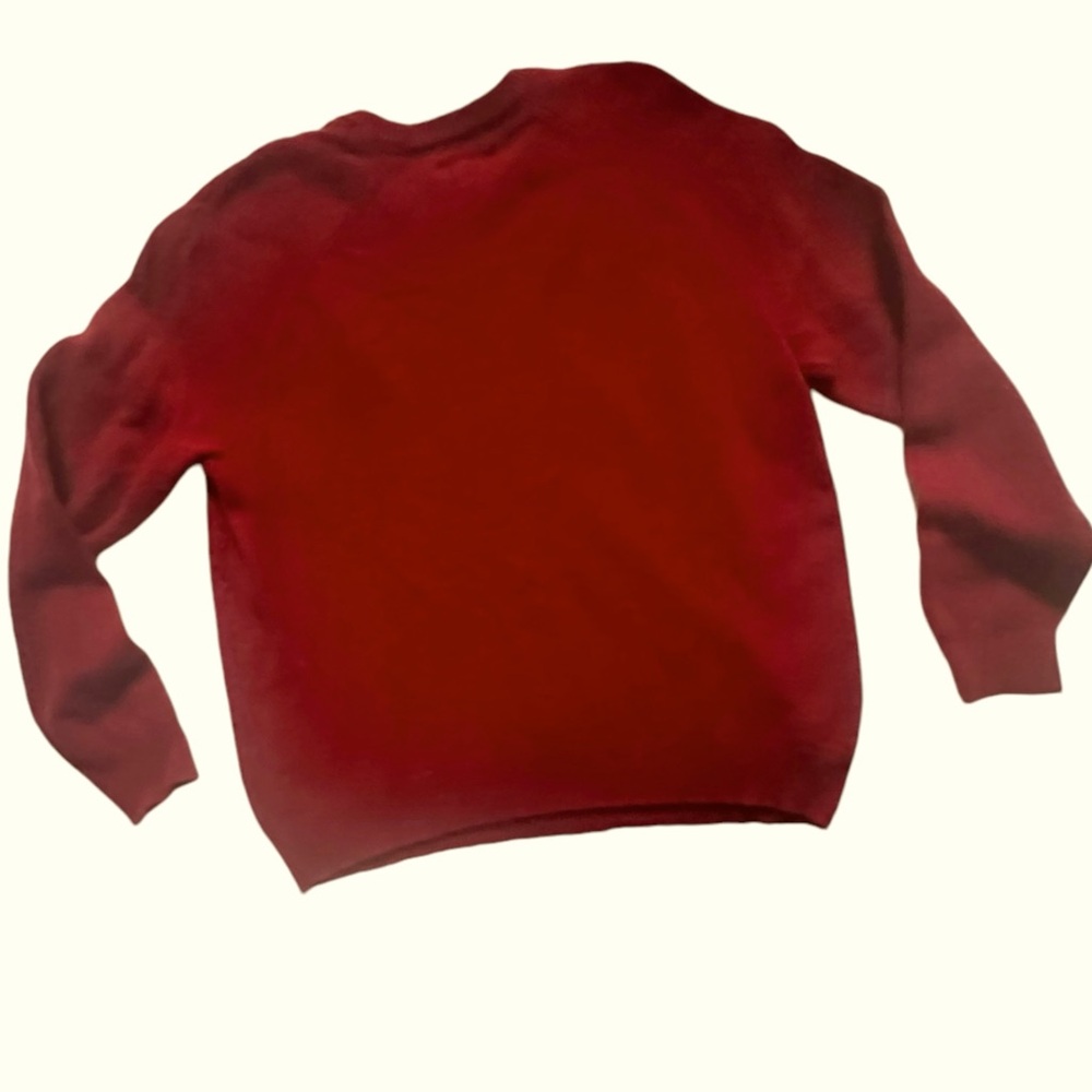 Red Lambswool Sweater. Perfect for the coming holidays! XL (check measurements)